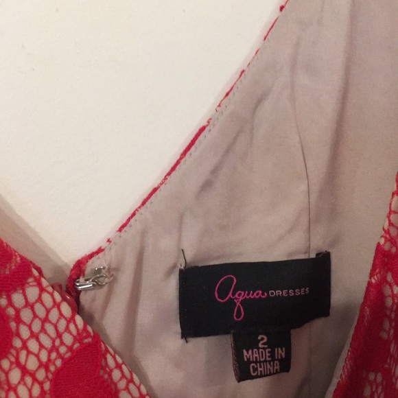 Red Dress Bundle LRD Belle Badgley Mischka Aqua - Picture 3 of 12